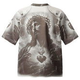 Saint Michael Graphic Printed T-Shirt